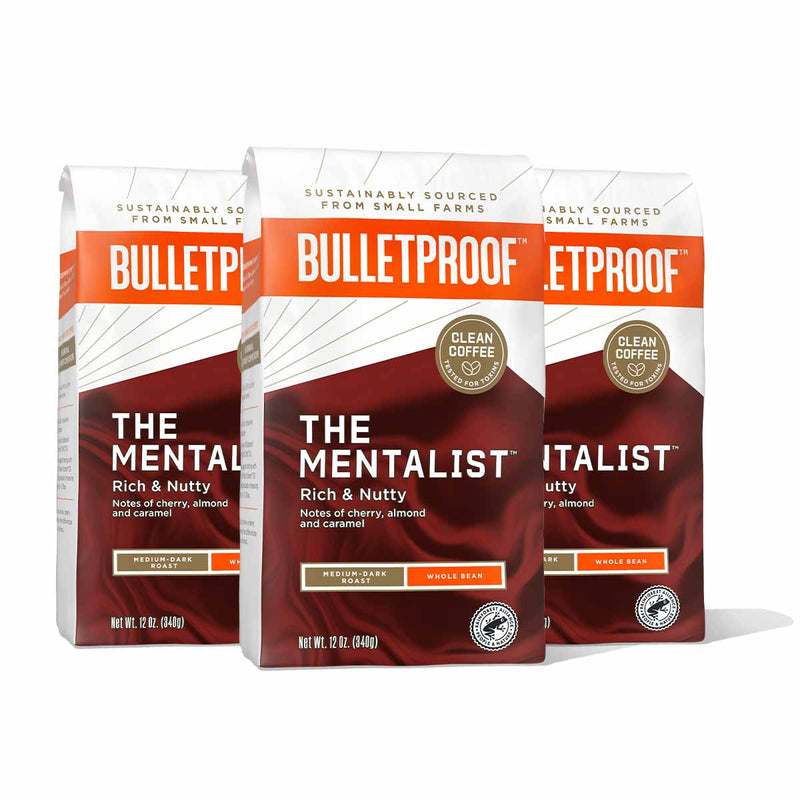 Bulletproof The Mentalist Whole Bean Coffee 3 Pack