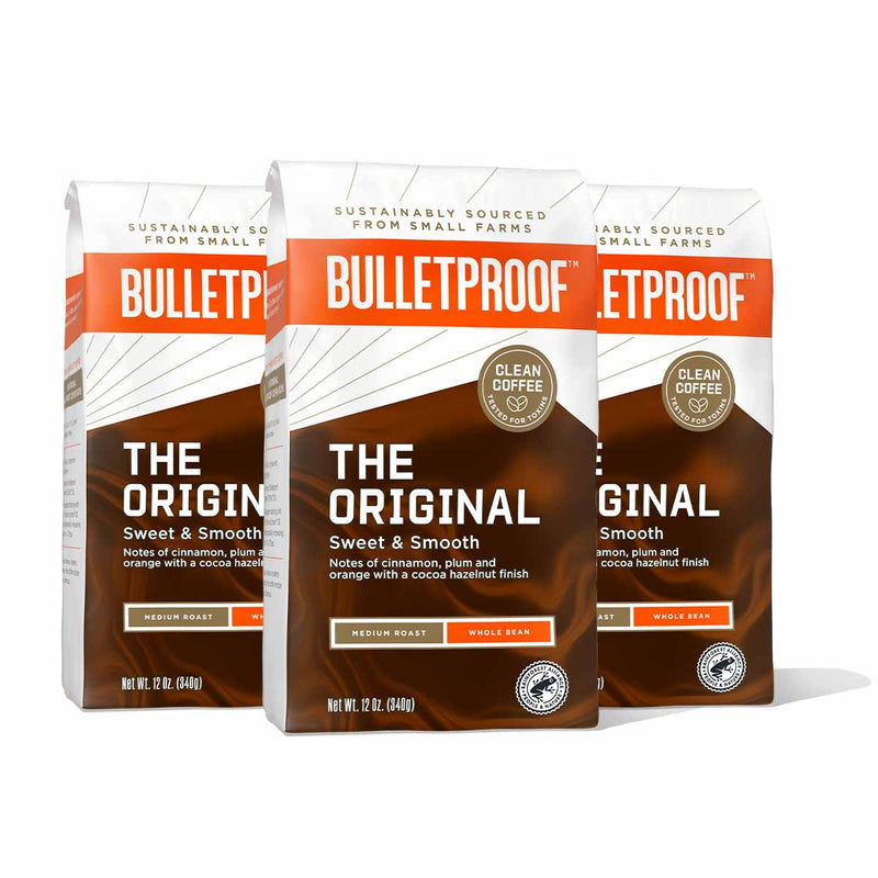 Bulletproof Original Whole Bean Coffee 3 Pack
